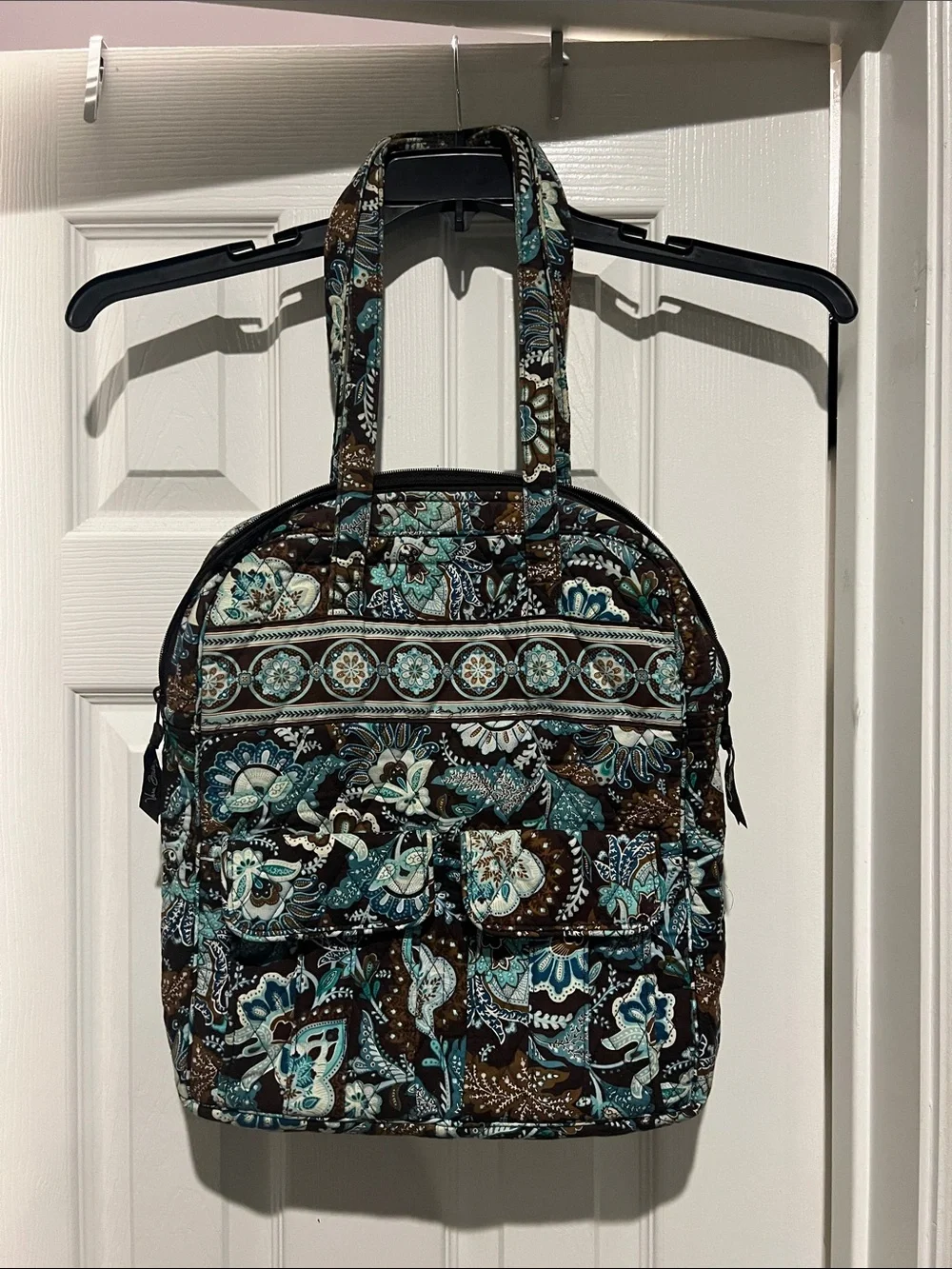 Vera Bradley Quilted Floral Tote Bag in 2009 pattern.